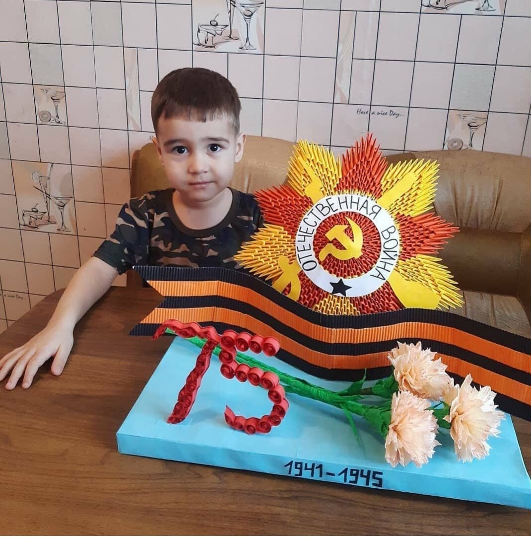 Большие поделки к 9 мая