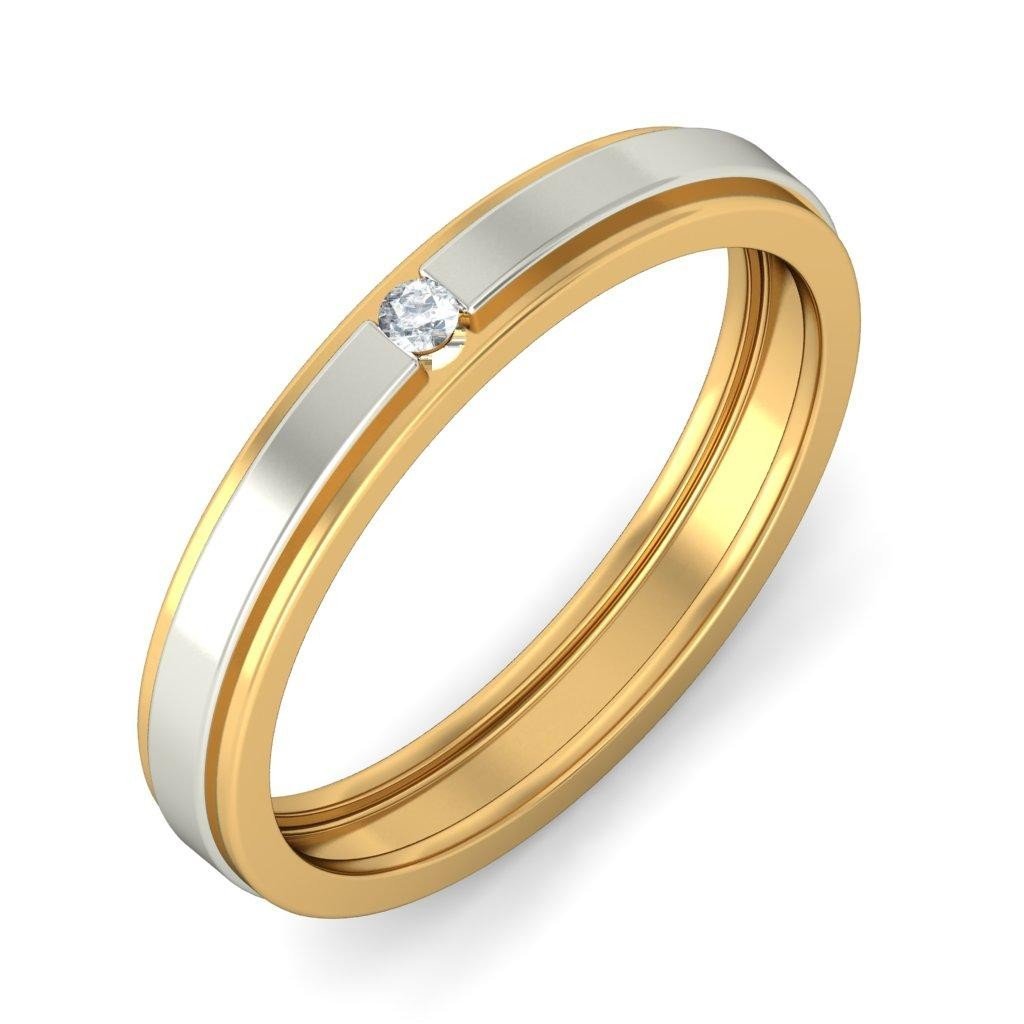 Wedding Rings two Tones