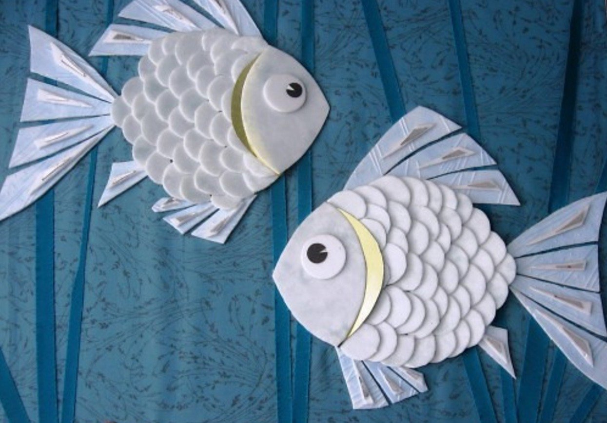 Мастер класс рыбы. Поделка рыбка. Рыбки. Аппликация. Рыбка поделка для детей. Поделка рыба из бумаги.