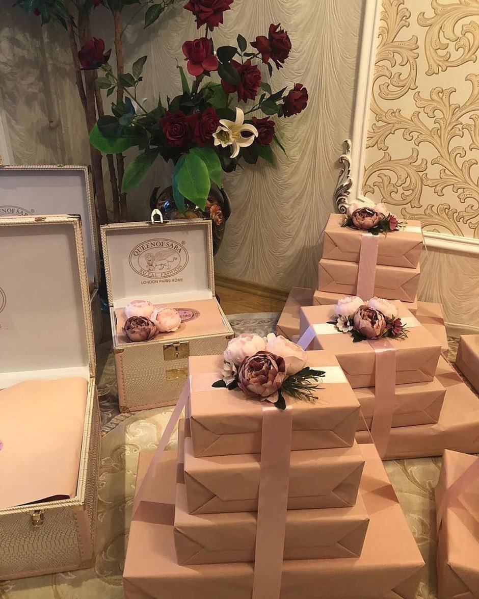 Коробки для приданного невесты