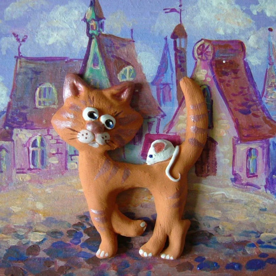 Композиция с котами