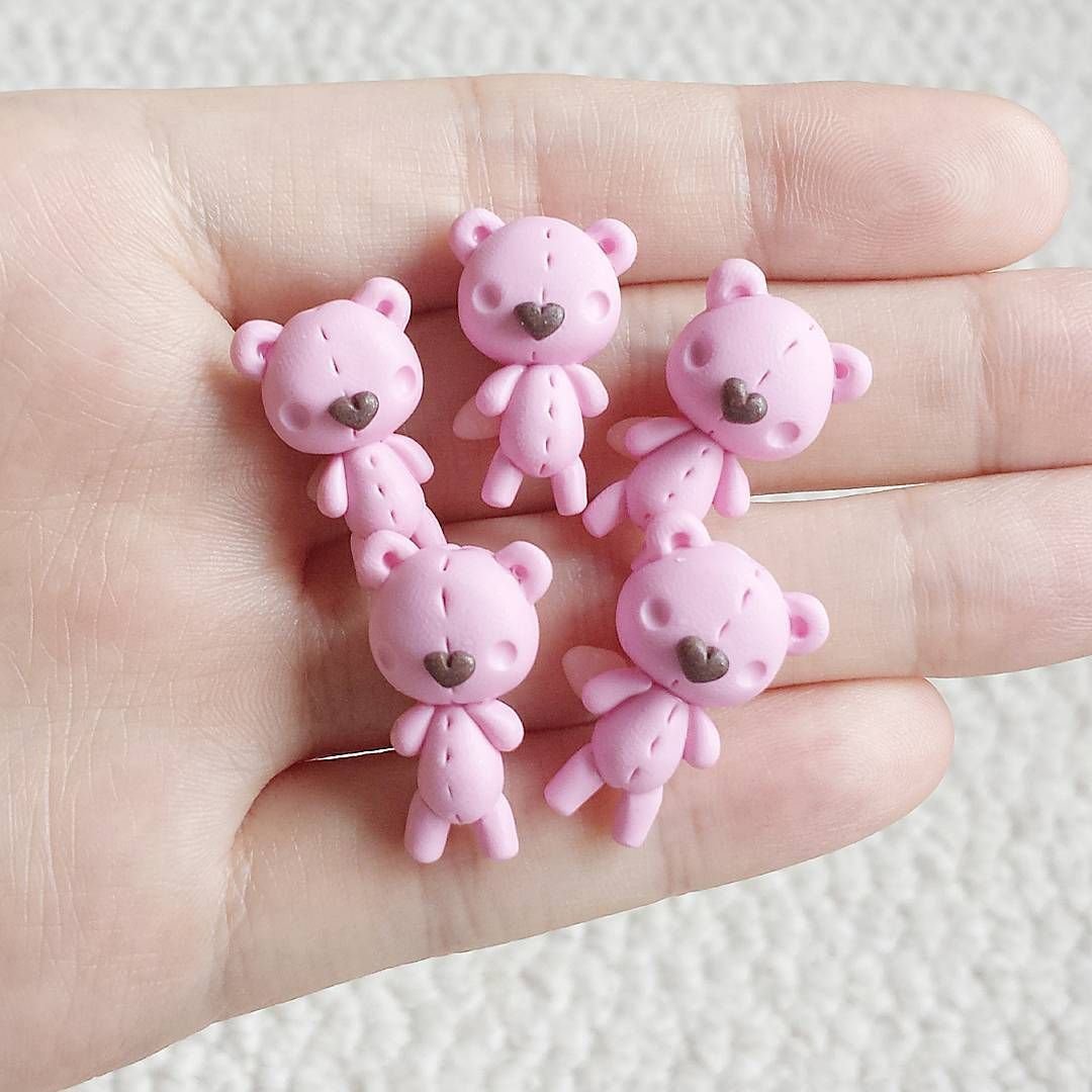 Мини фигурки из полимерной глины