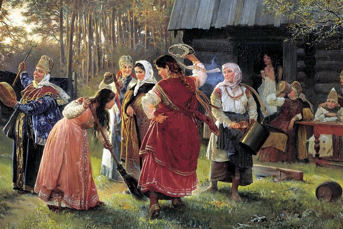 Корзухин Алексей Иванович. "Девичник"