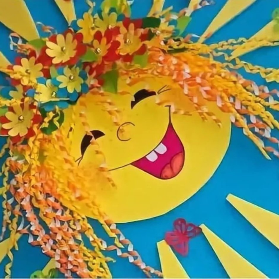 Аппликация в лагере