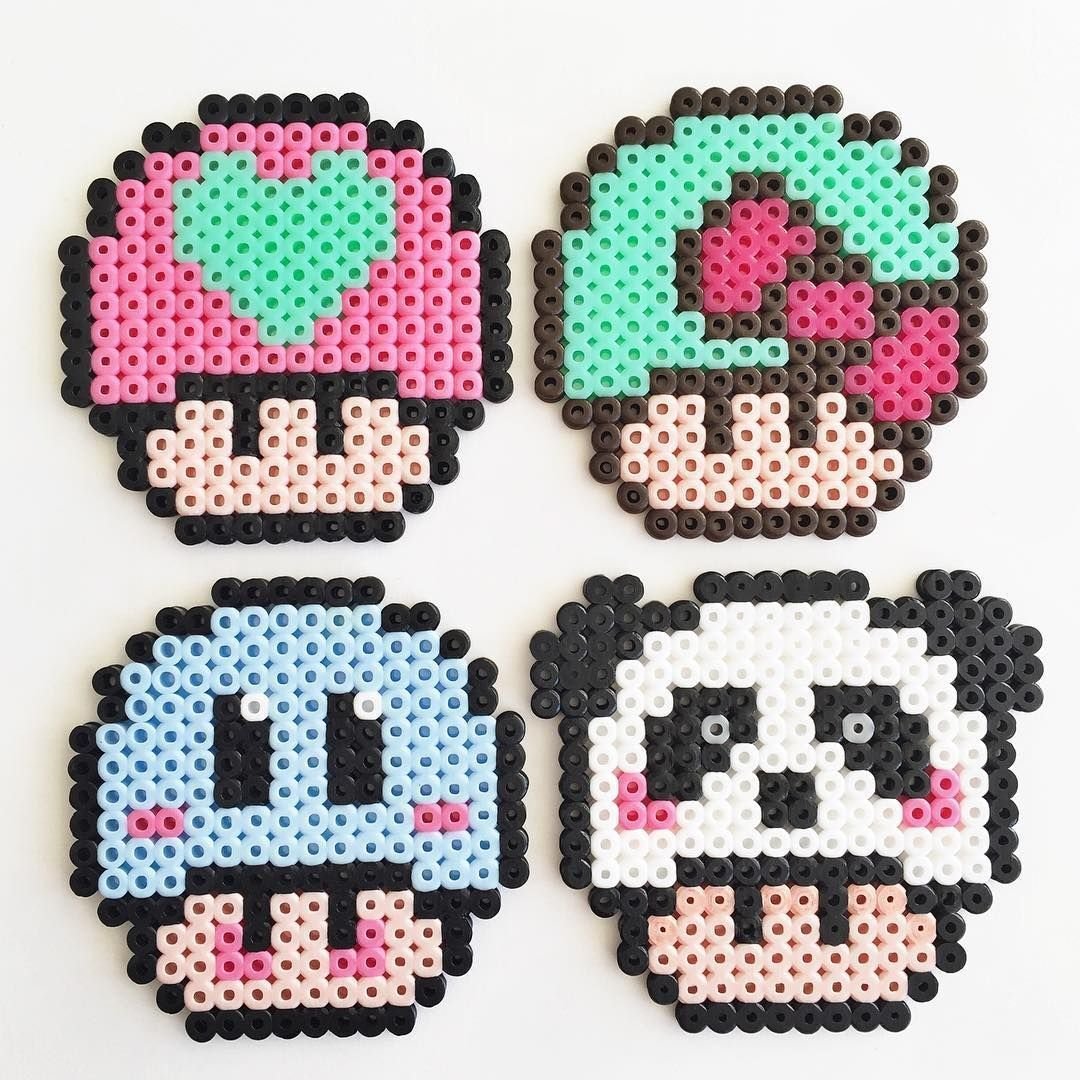 Бусины Perler схемы