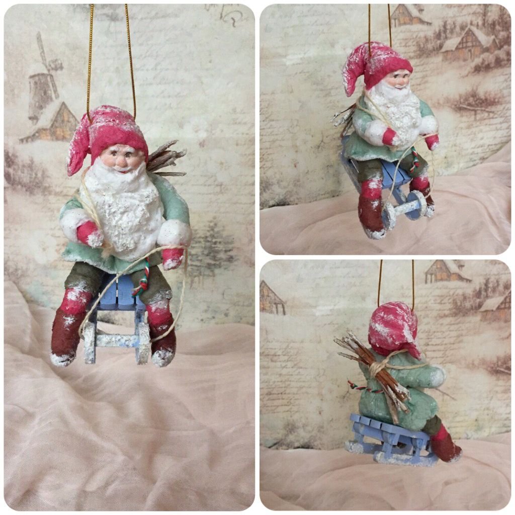Ватная игрушка Гном