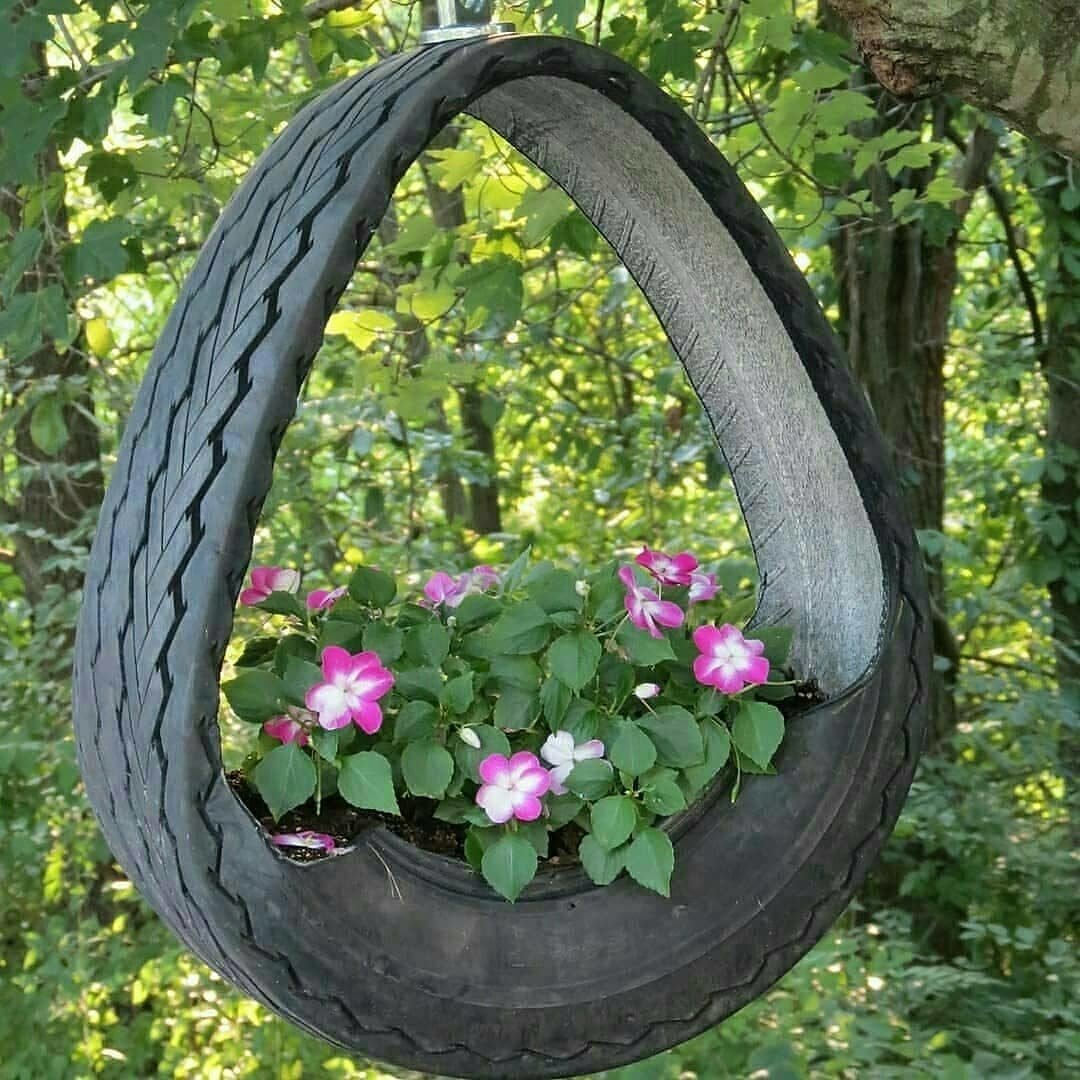 Покрышки на даче