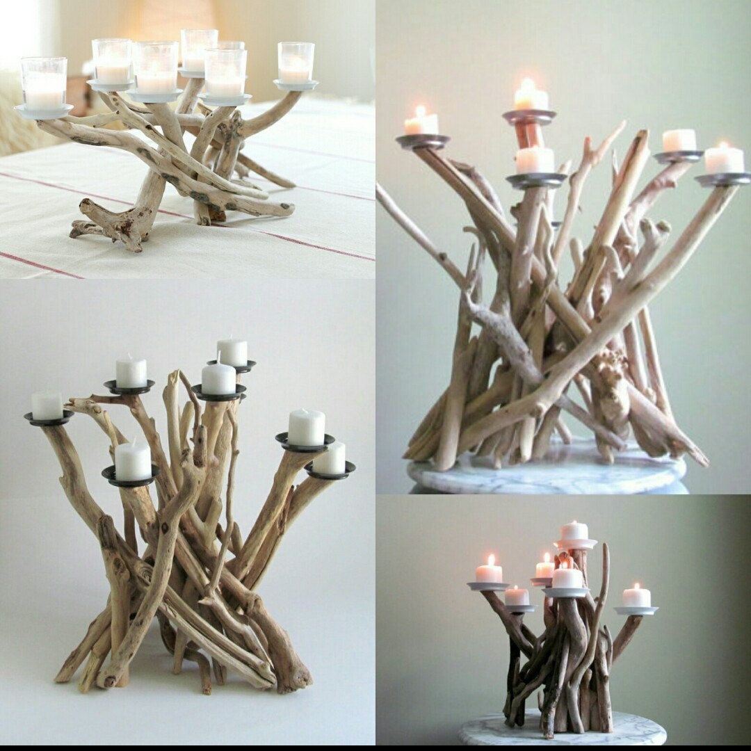Фигура из веток для декора