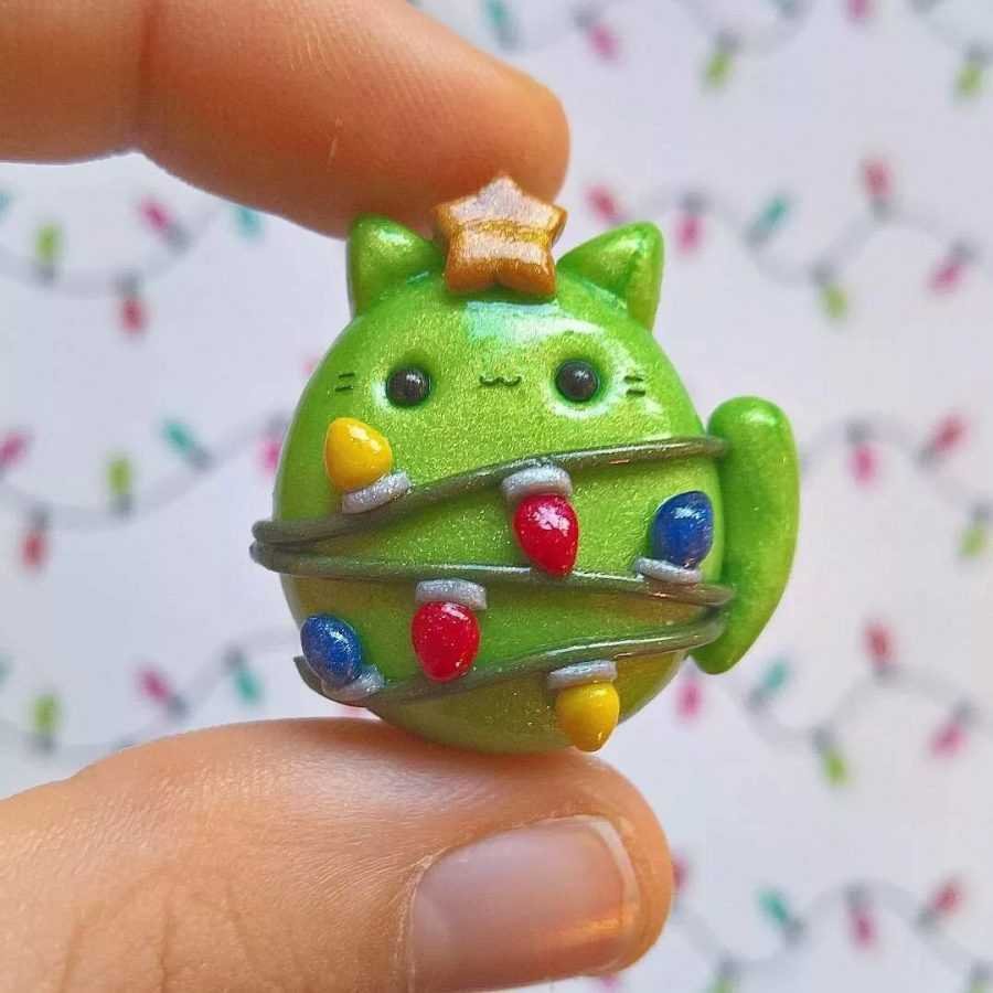 Мини фигурки из полимерной глины