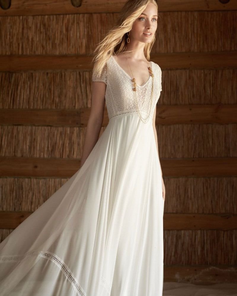 Свадебное платье в скандинавском стиле