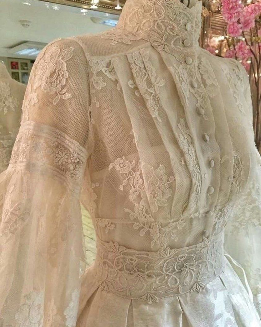 Свадебное платье ретро кружево