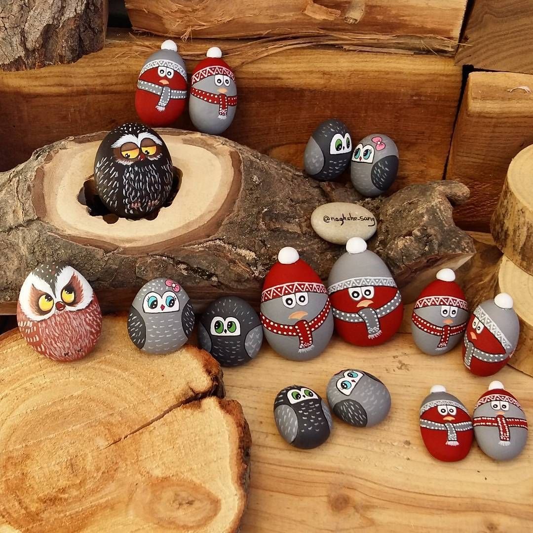 Сувениры из гальки