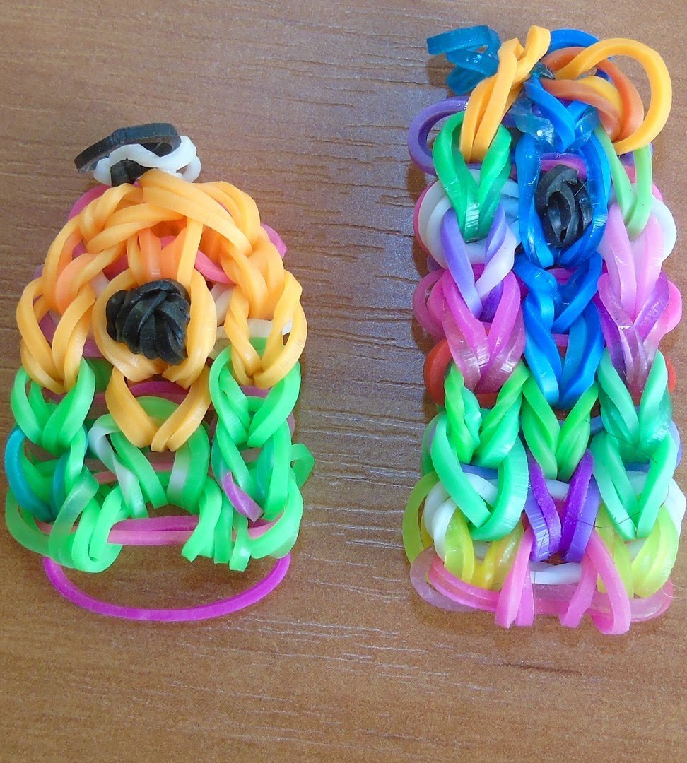 Фигурки из резиночек