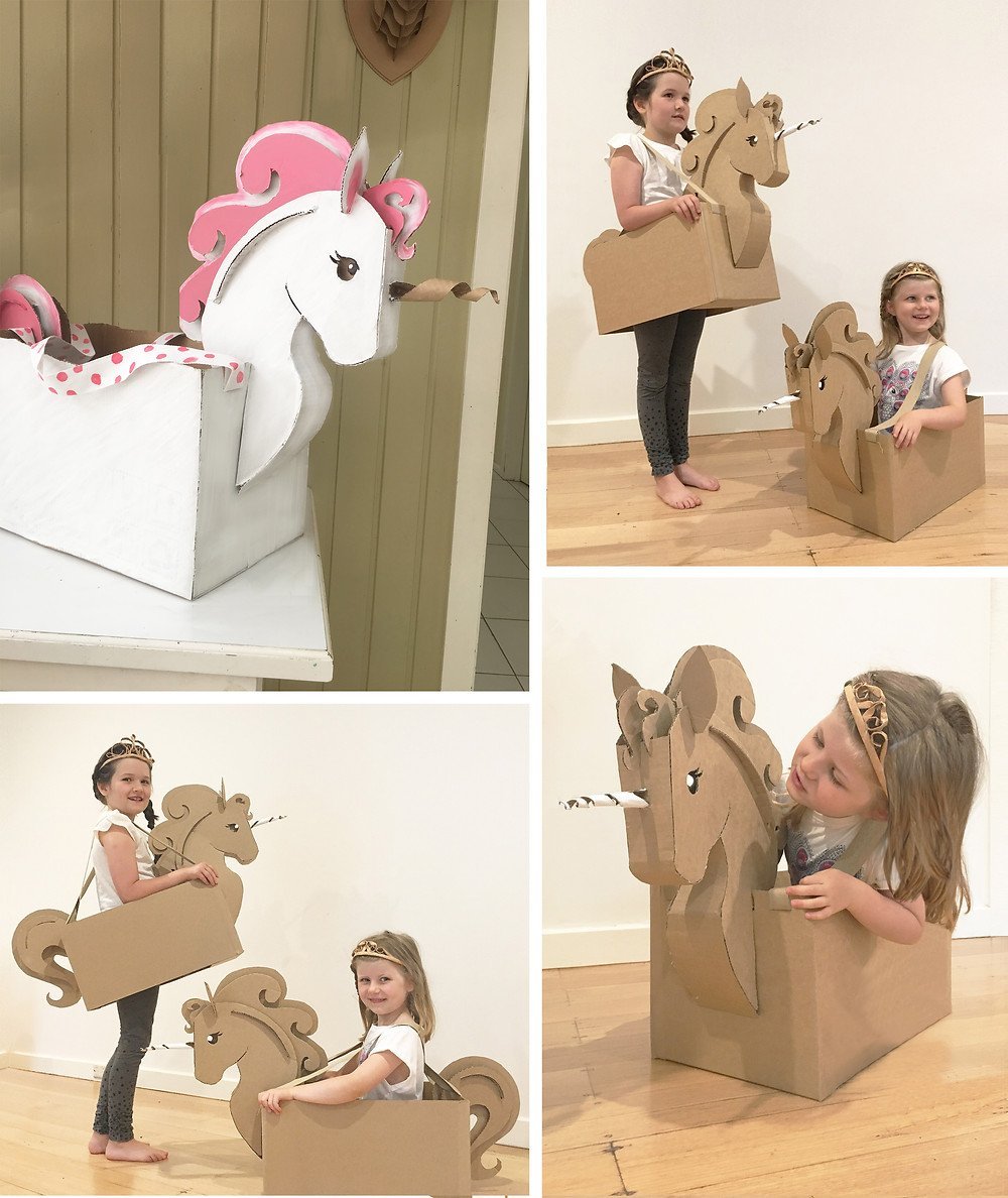 Фигурки из картона для детей