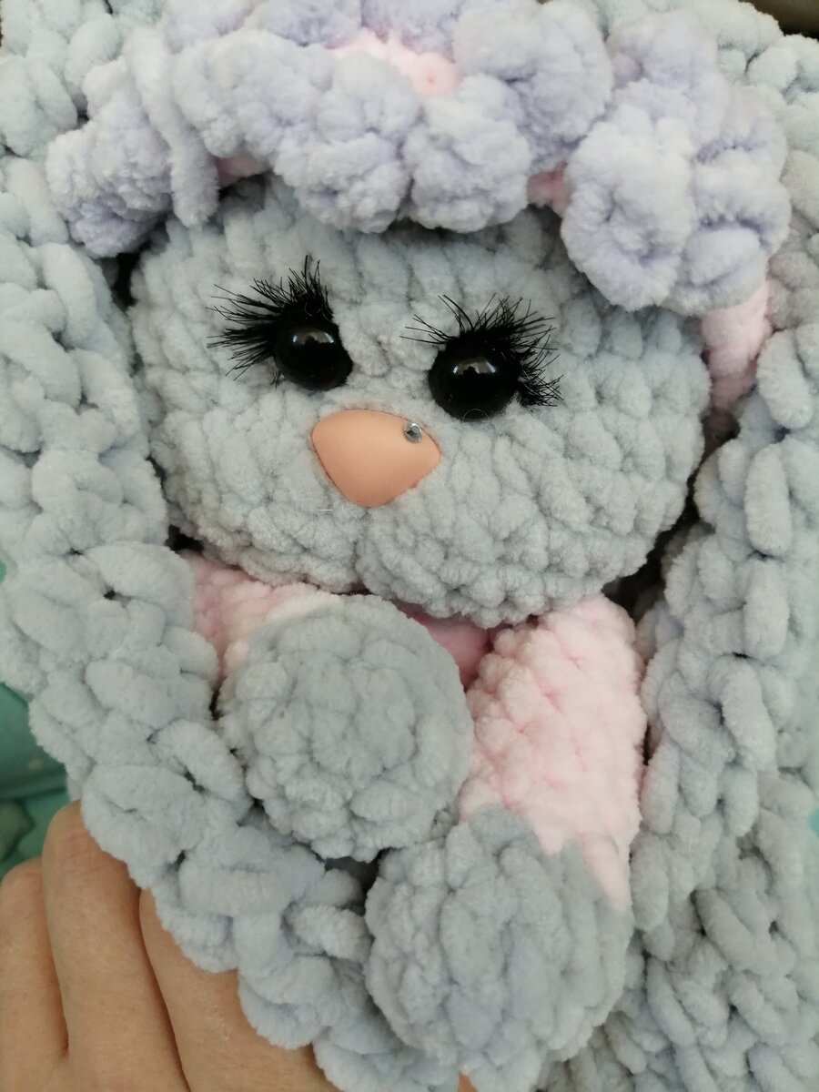 Игрушки из крупной пряжи