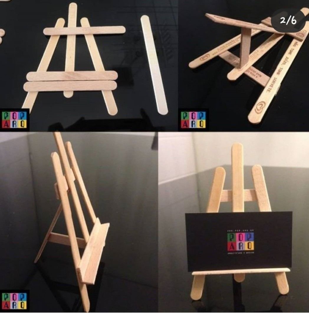 Мольберт из палочек