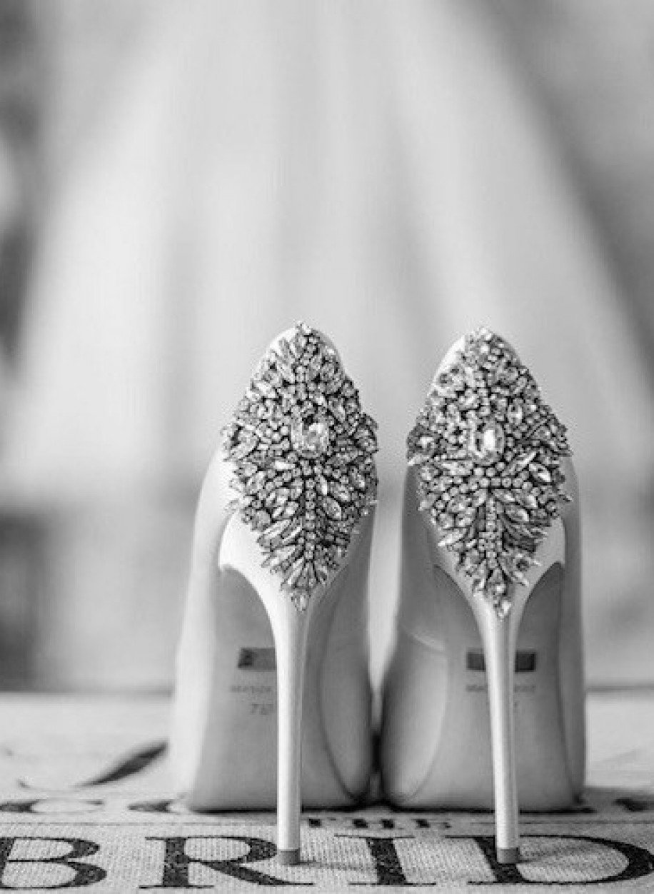 Свадебные туфли от Badgley Mischka