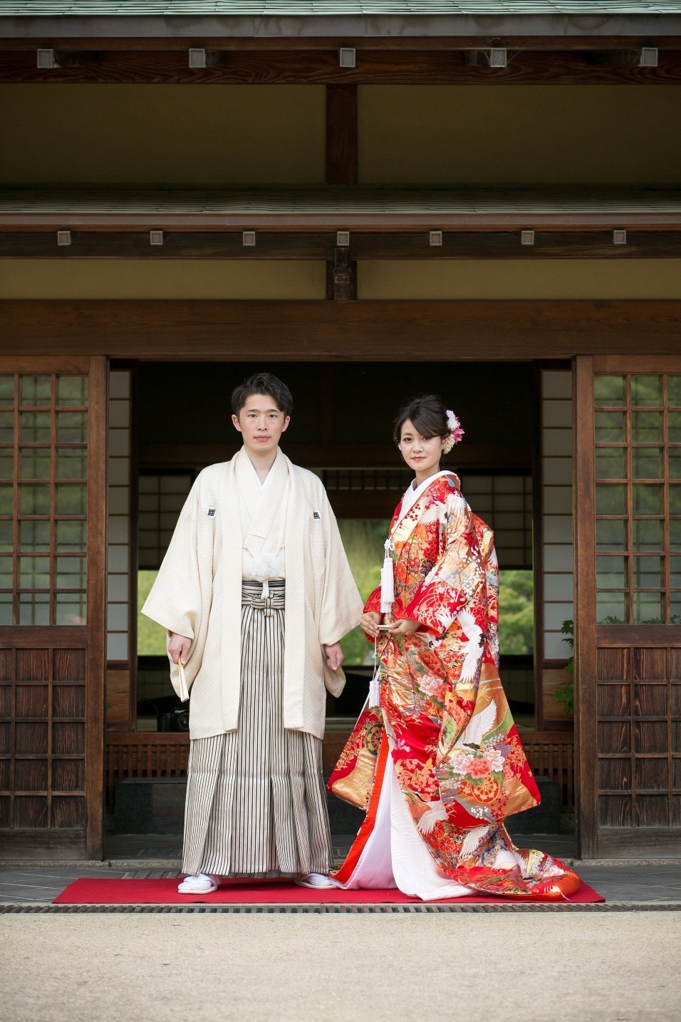 Традиционный японский свадебный наряд