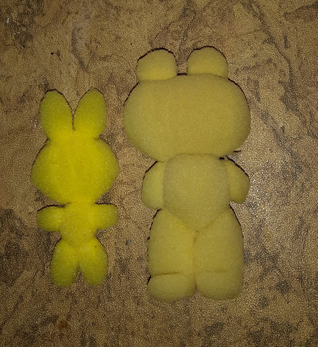 Игрушки из поролона