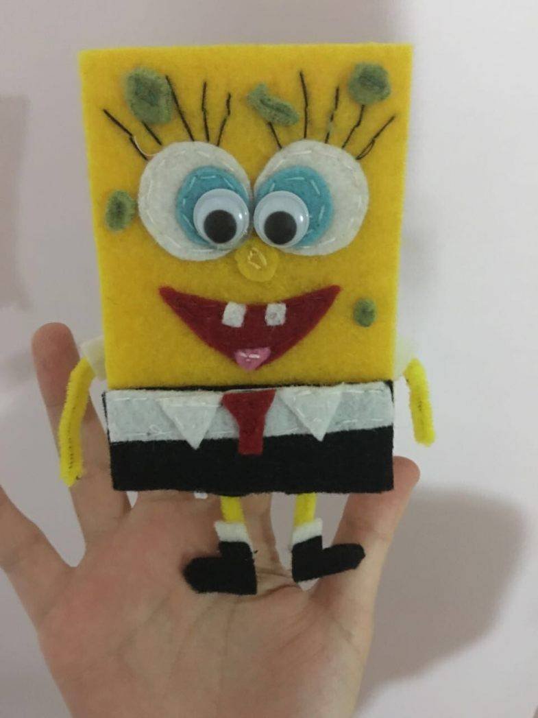 Поделки из губки