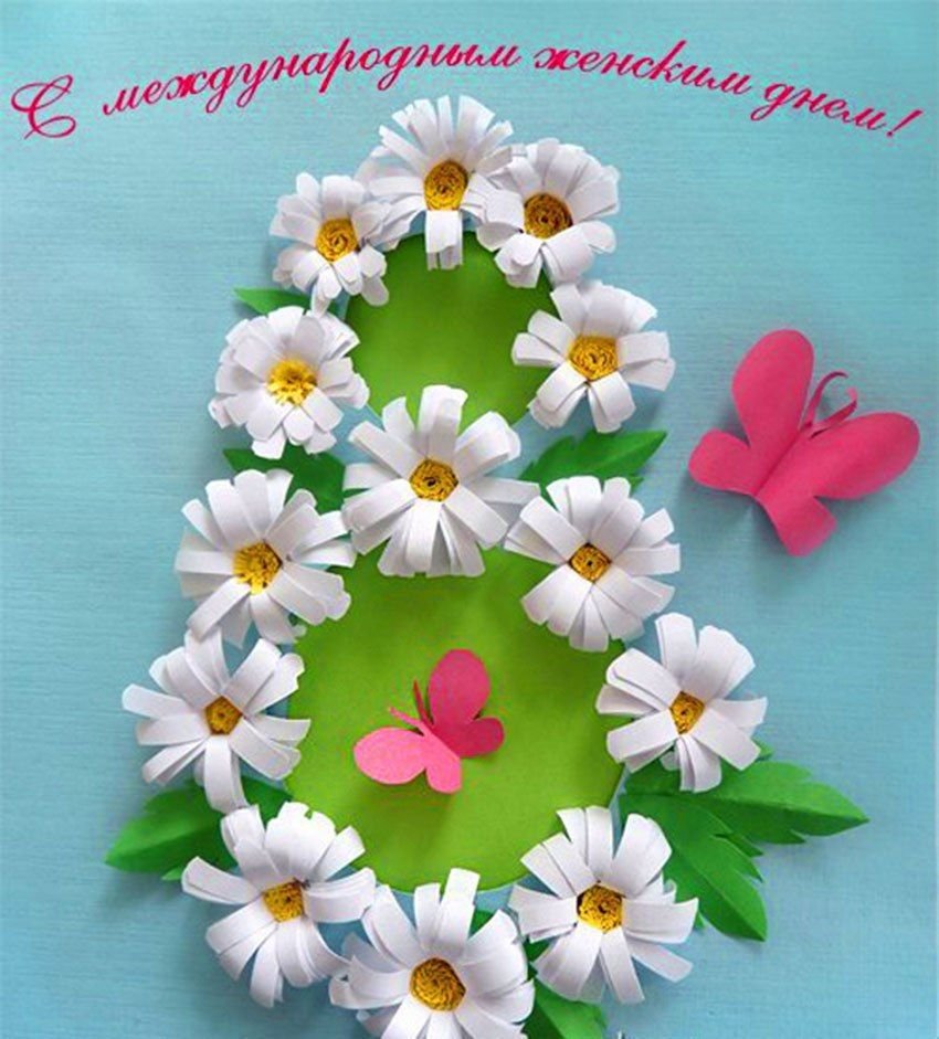 Поделки на 8 марта