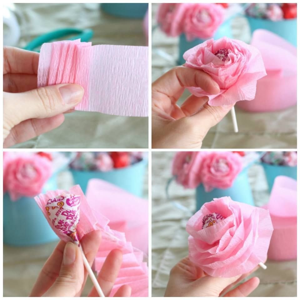 DIY ideas paper Lollipop