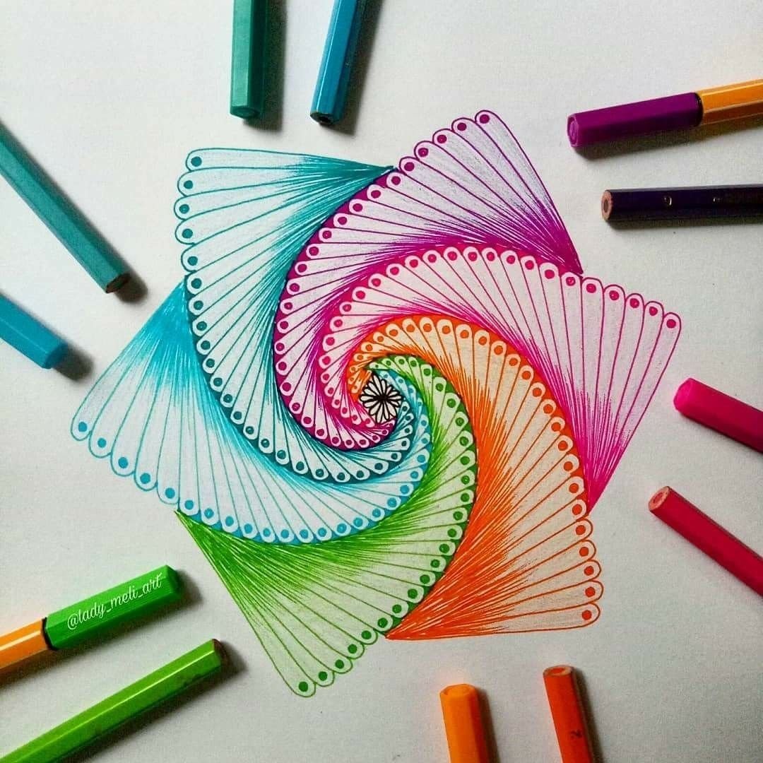 Рисунки фломастерами