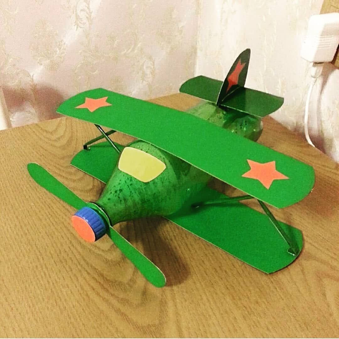 Поделка самолет