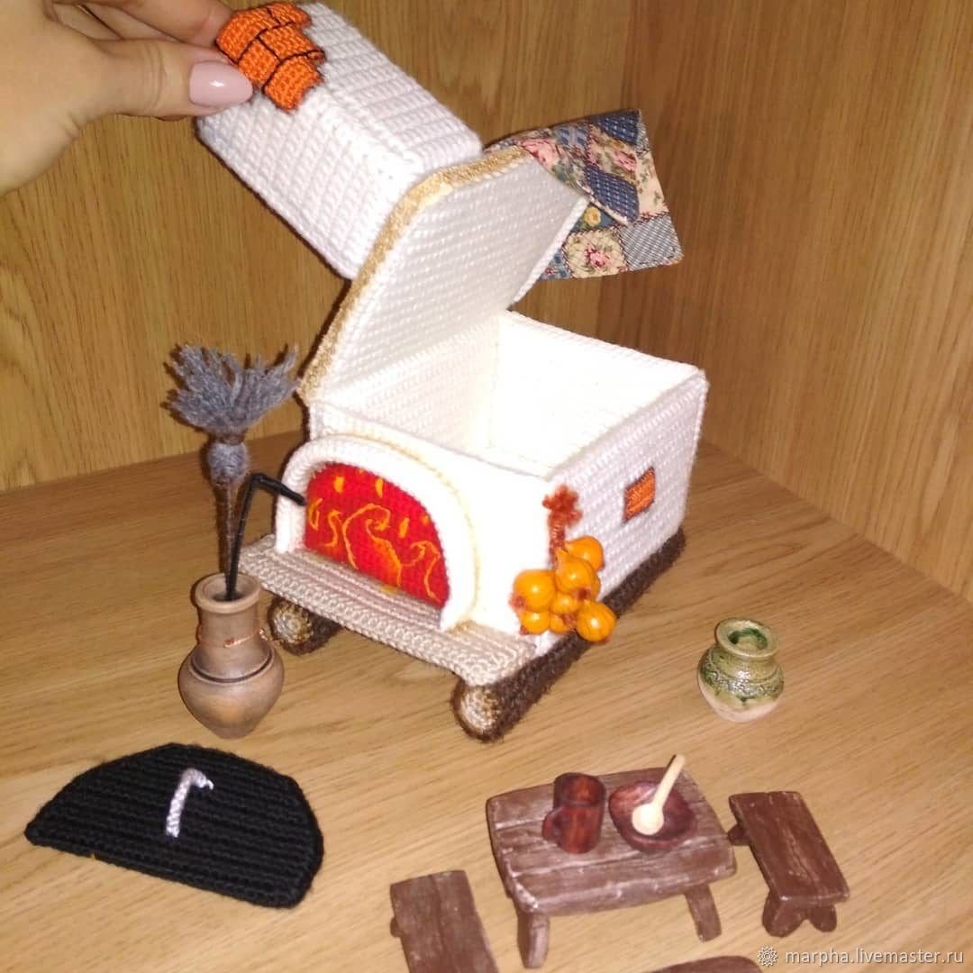 Вязаная русская печь