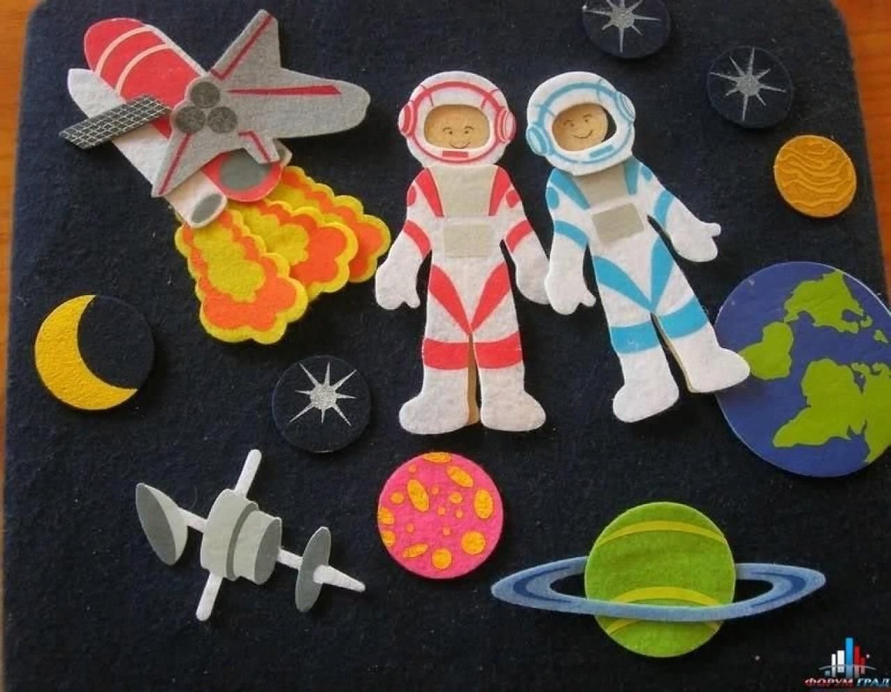 Поделки день космонавтики в детском саду старшая. Поделки на тему космос. Аппликация на тему космос. Поделка ко Дню космонавтики. Поделки на космическую тему.
