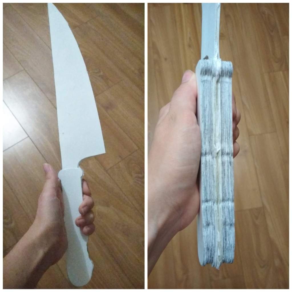 Ножик из бумаги