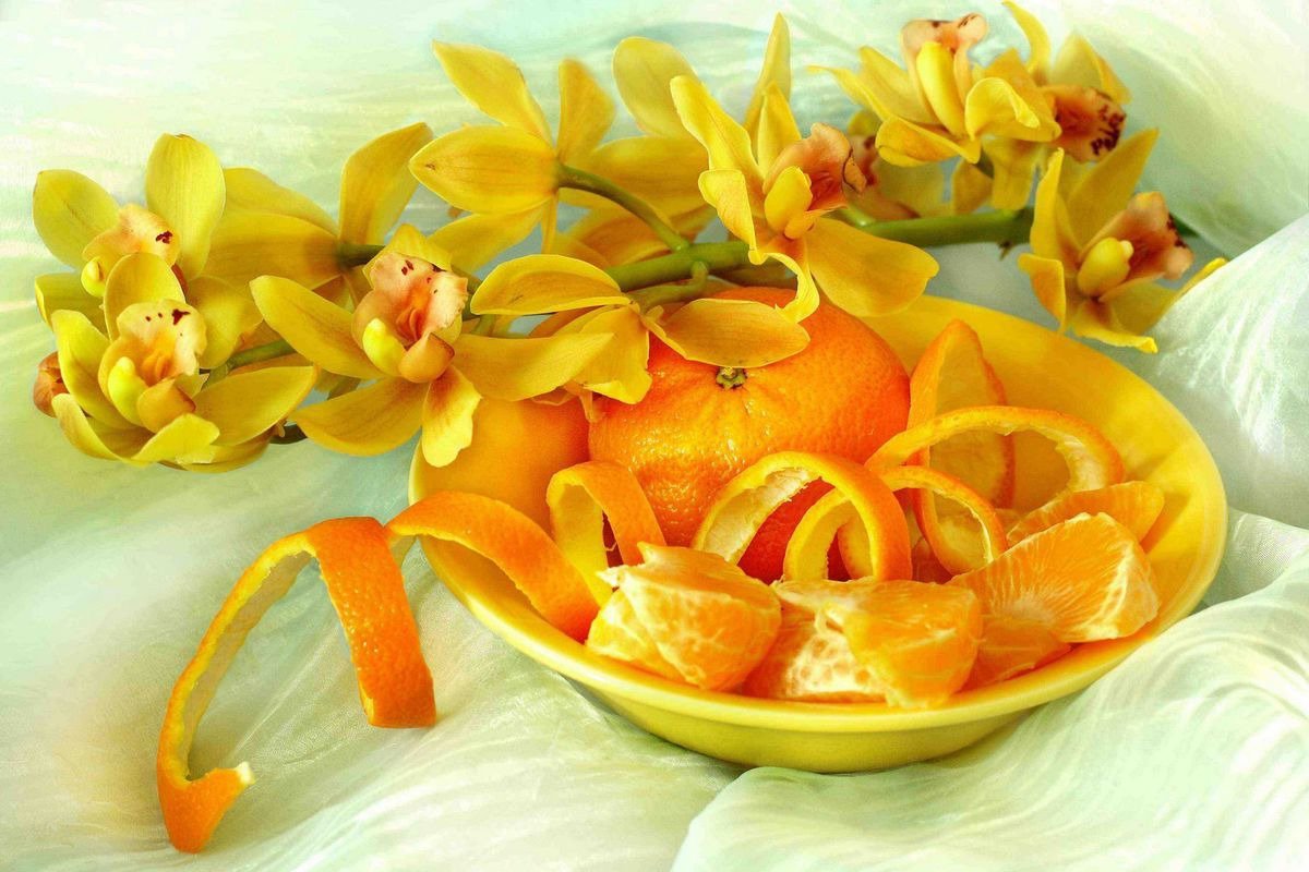 Открытки с апельсинами