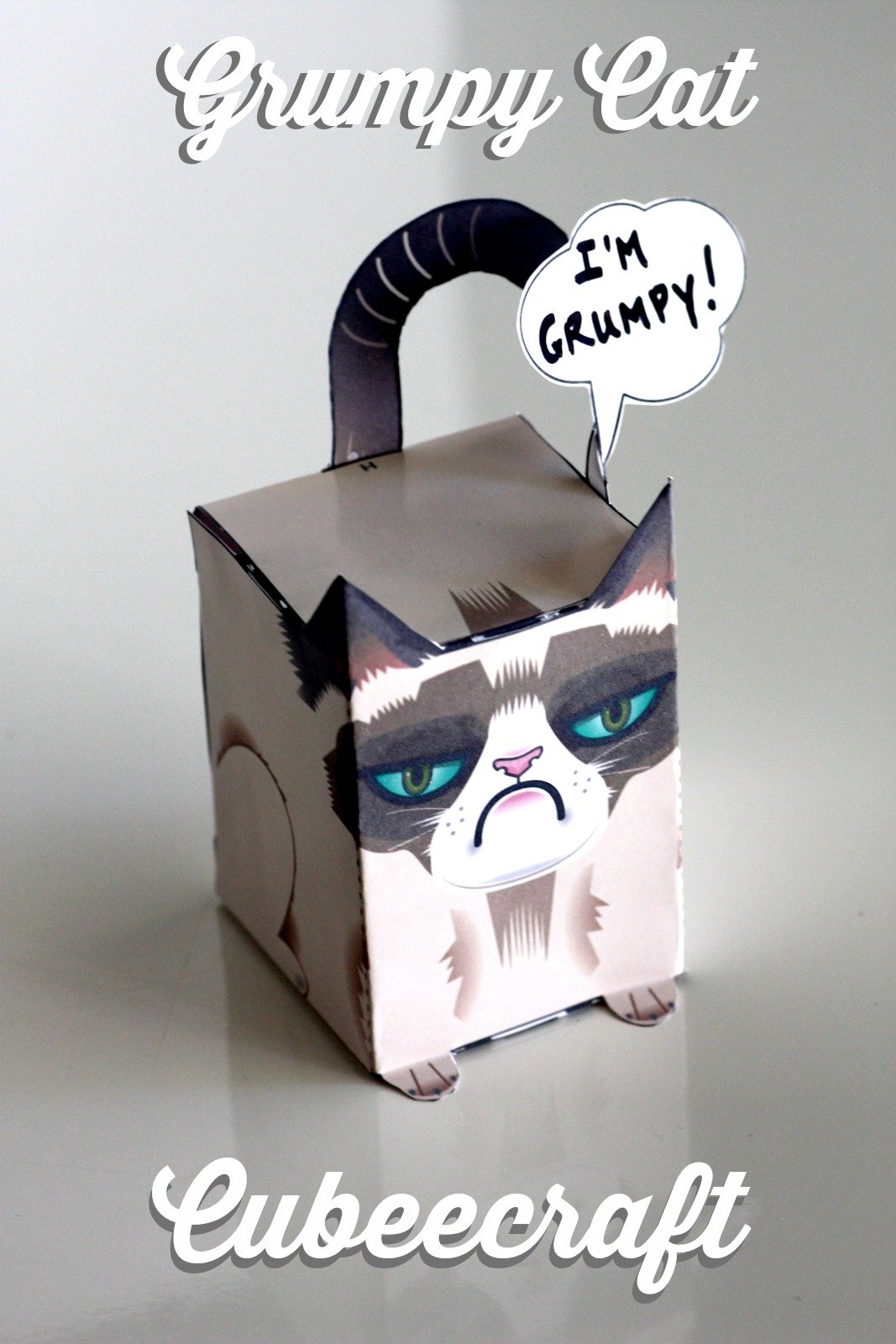 Papercraft кошка