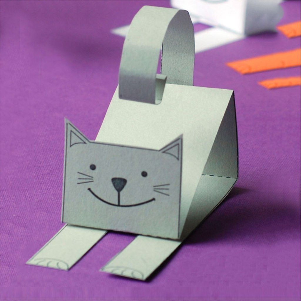 Поделка кошка