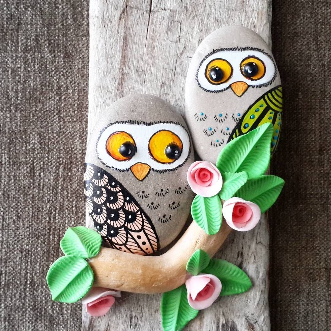 Сова из камня