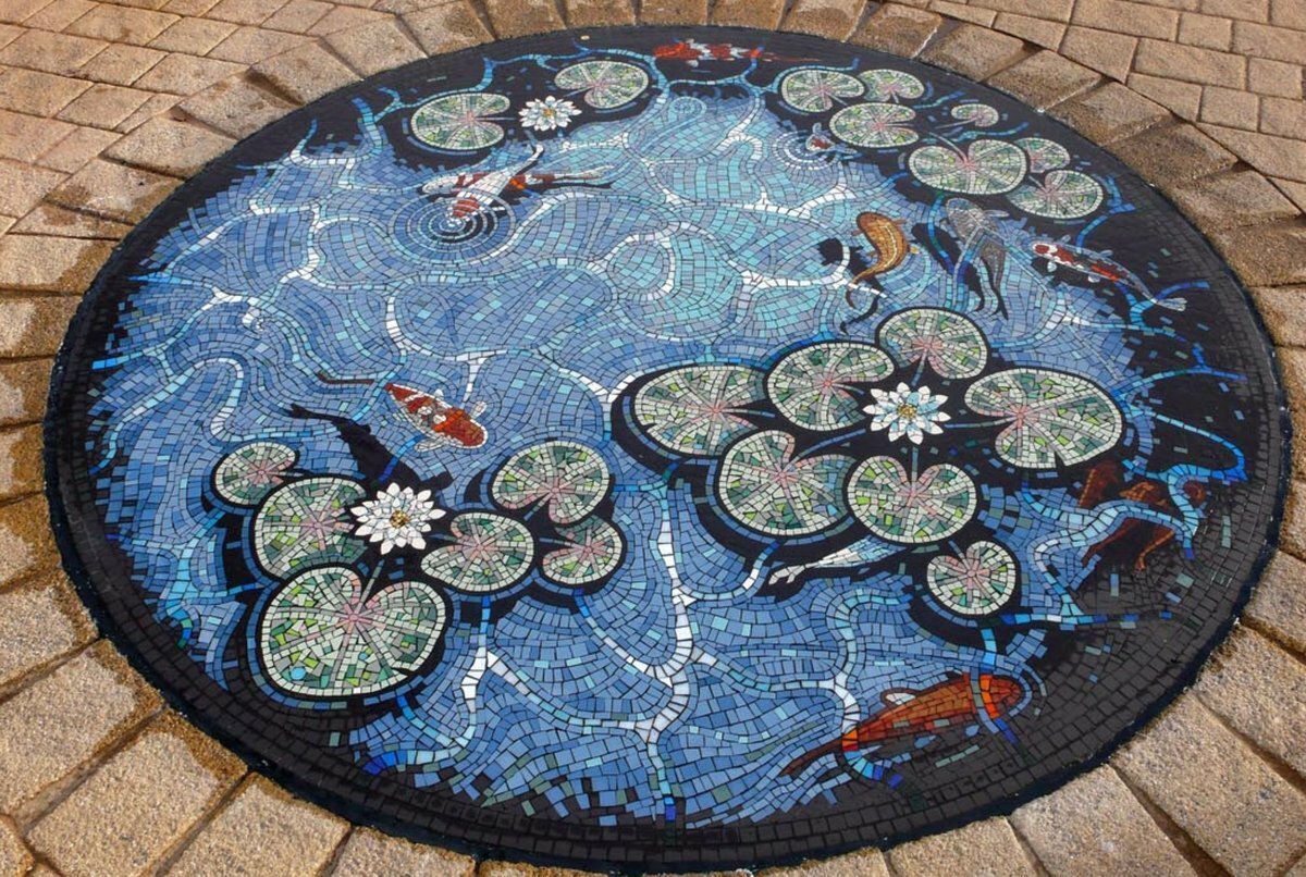 Поделки из водной мозаики