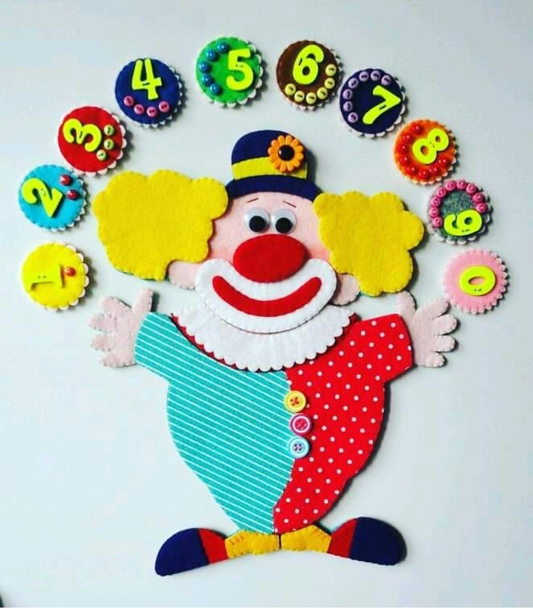 Клоун поделка для детей