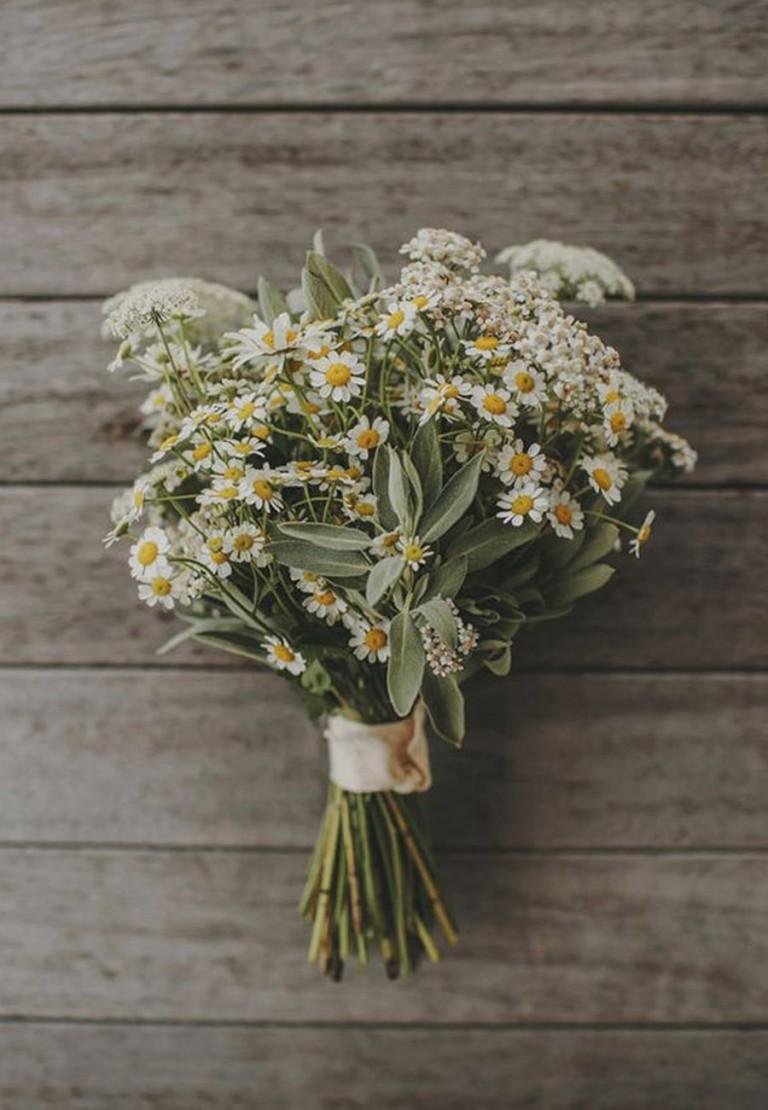 Букет невесты полевые цветы