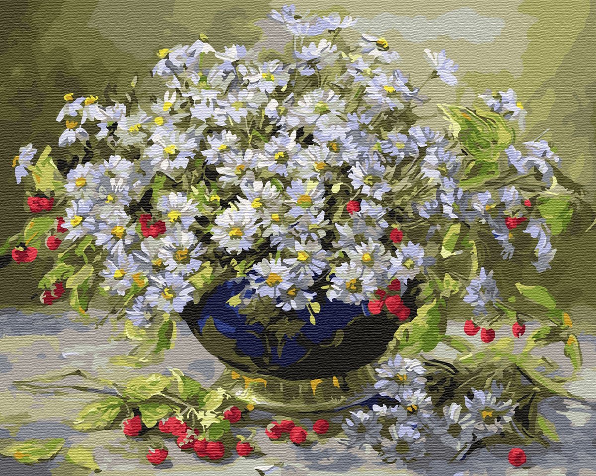 Картина ромашки