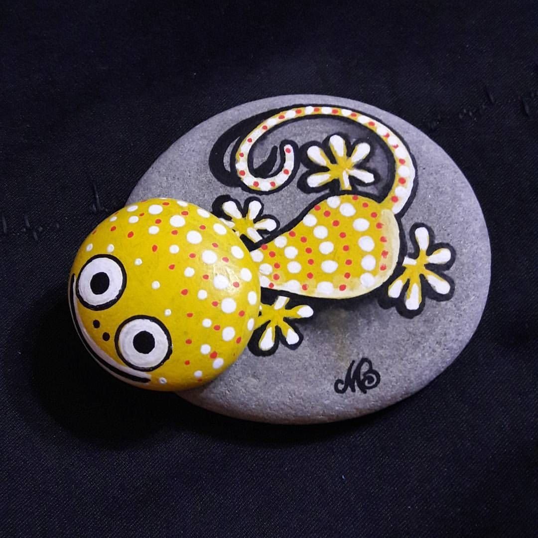 Рыбка из гальки