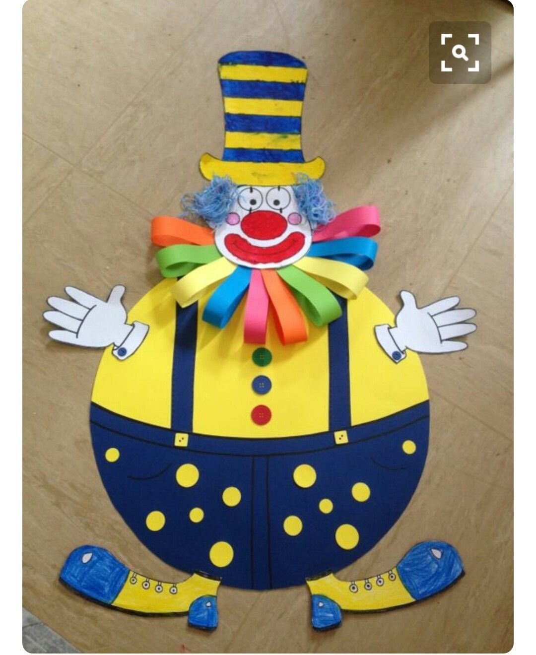 Поделки к 1 апреля в детском саду. Поделка клоун. Клоун поделка из бумаги. Клоун из бумаги поделка в садик. Поделка клоун для детей.