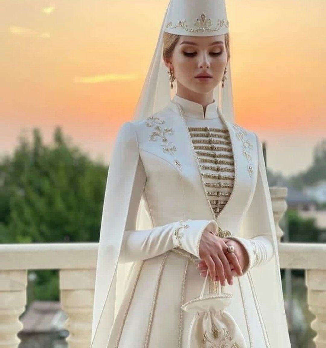 Осетинское свадебное платье