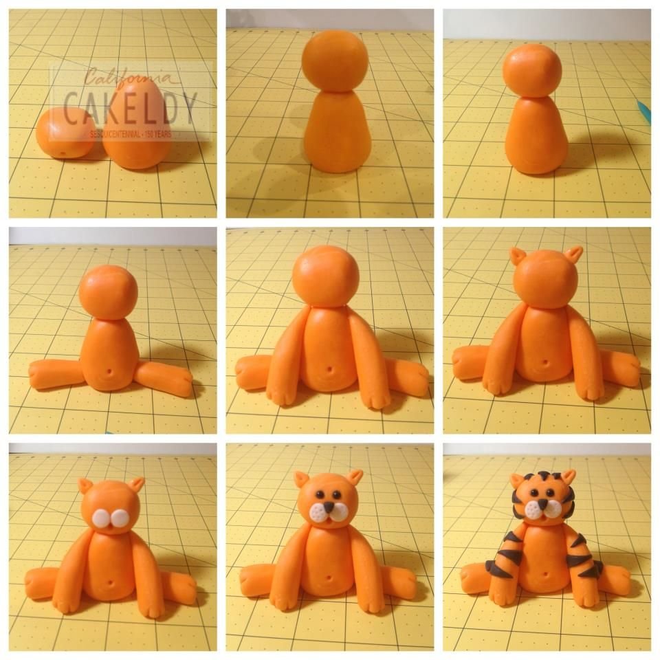 Фигурки из пластилина для детей