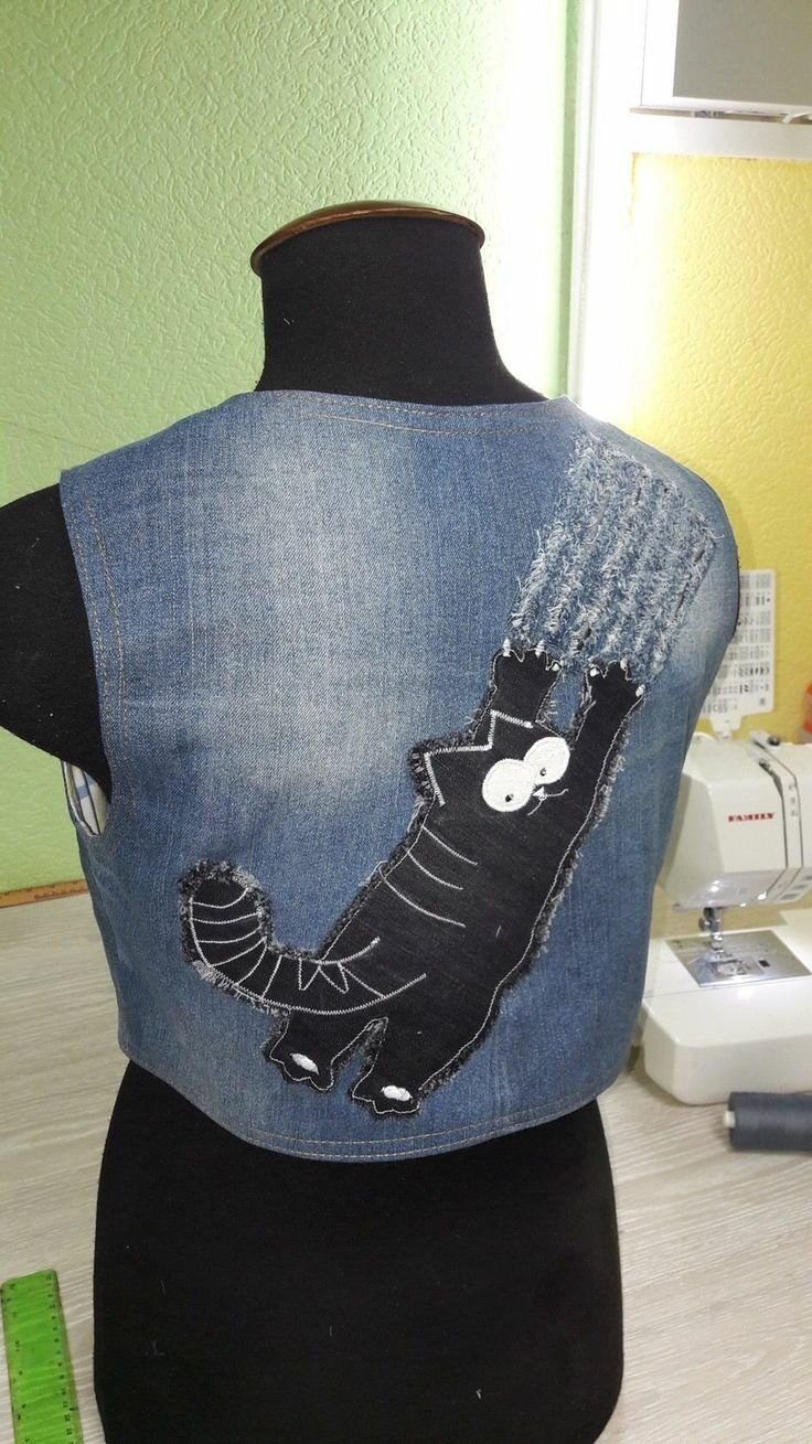 Переделки из джинс
