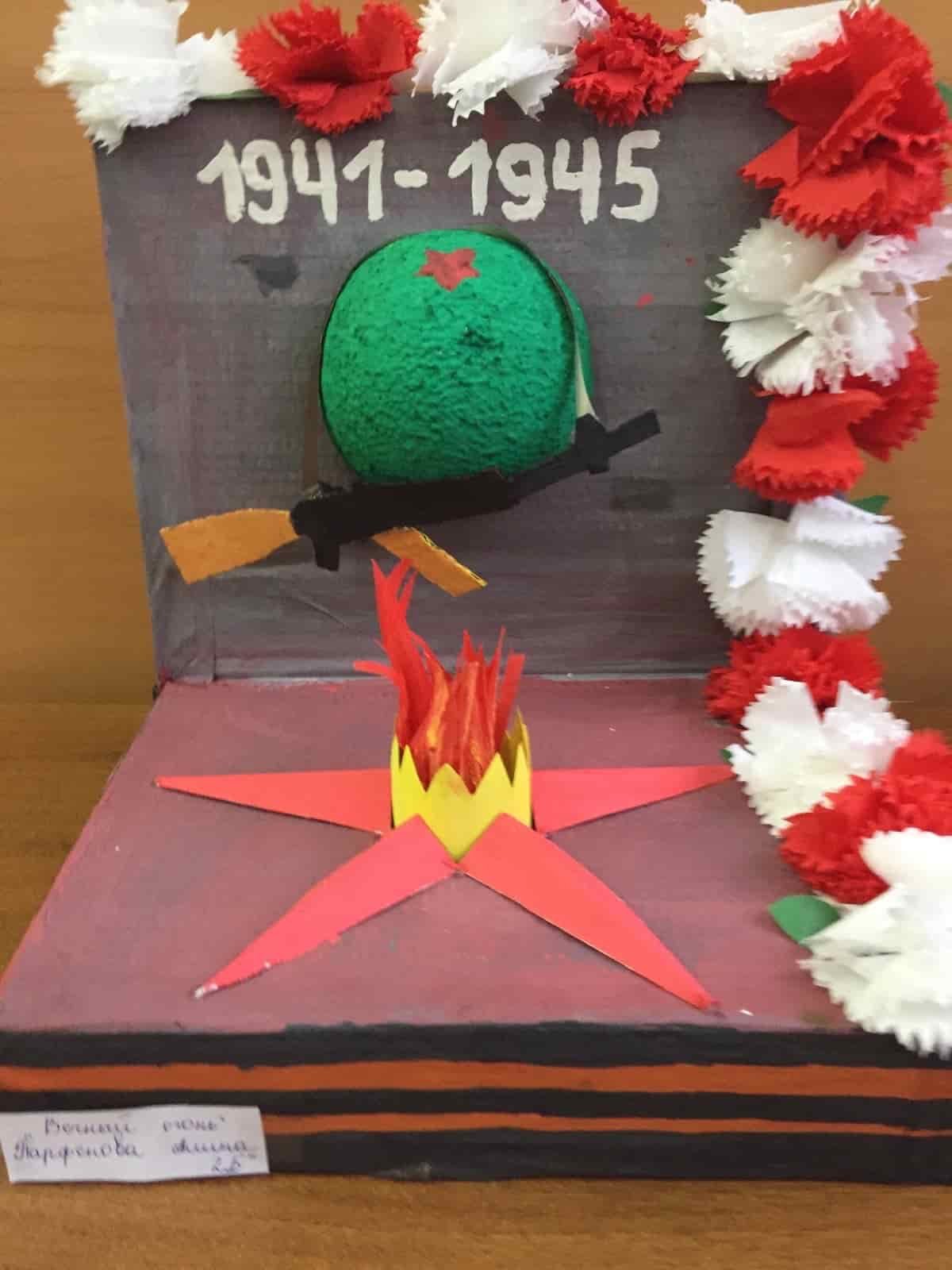 Поделка в сад вечный огонь