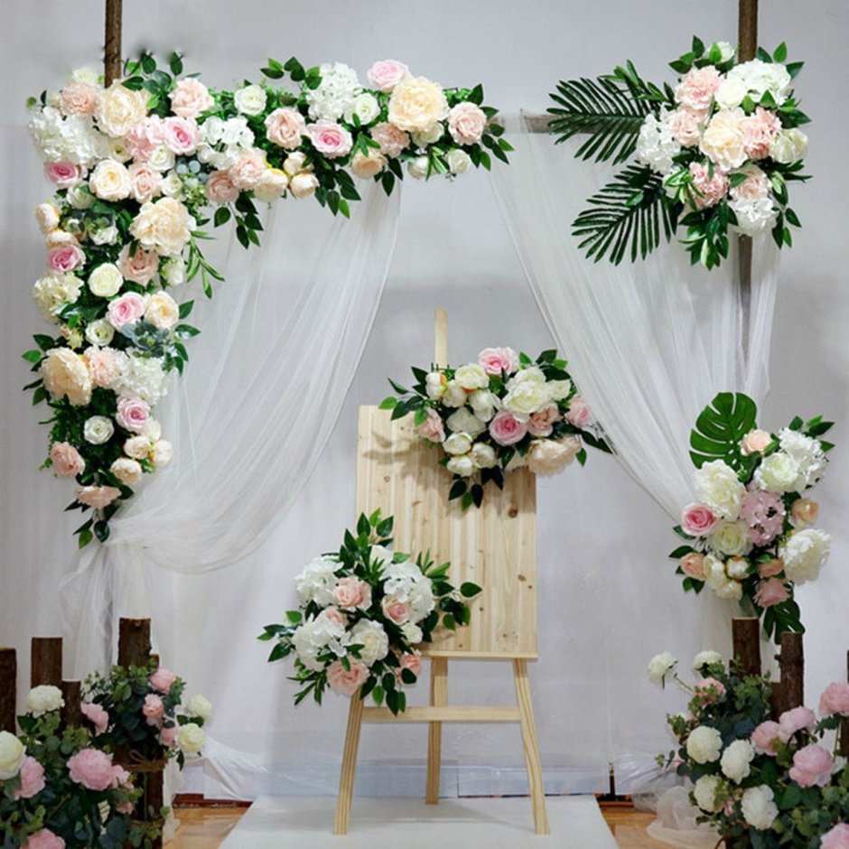 Свадебные искусственные цветы