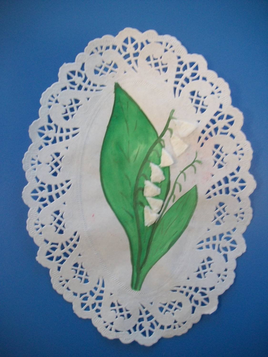 Поделки из ажурных салфеток