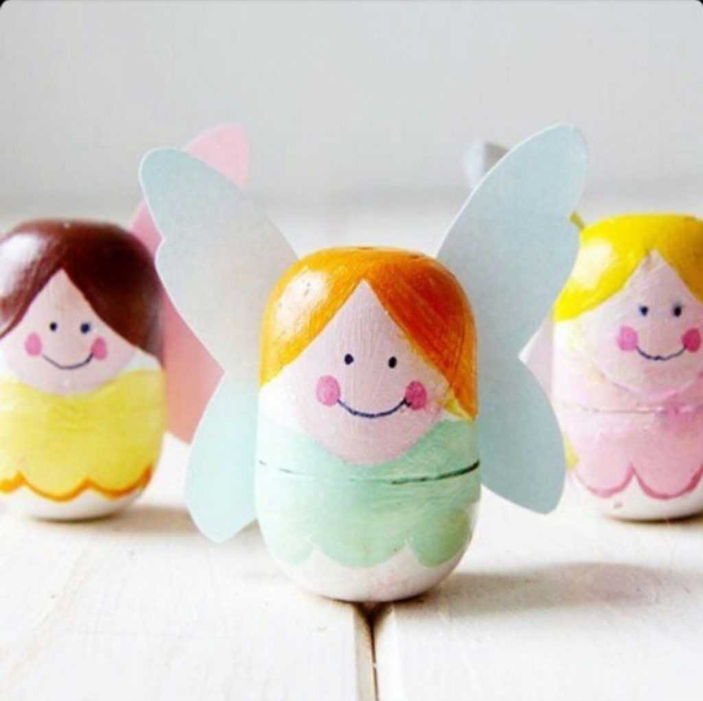 Елочная игрушка из Киндер яйца