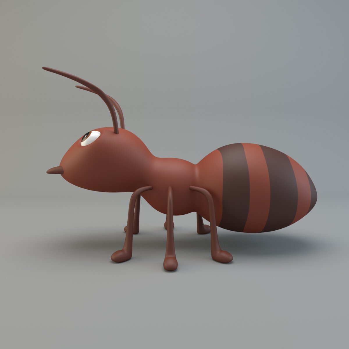 3d-модель STL муравей