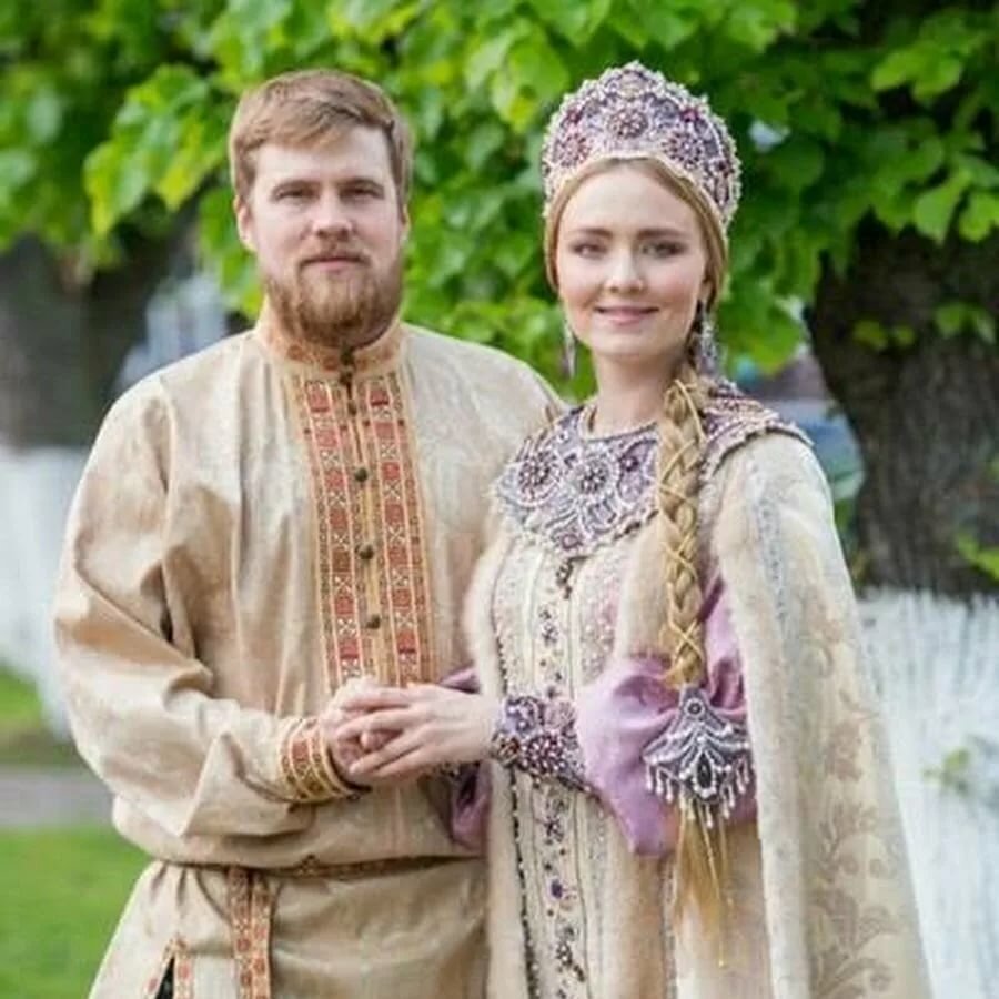 Свадебный наряд в древней руси